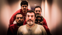 Integrantes da banda Mombojó. Foto: Luan Cardoso