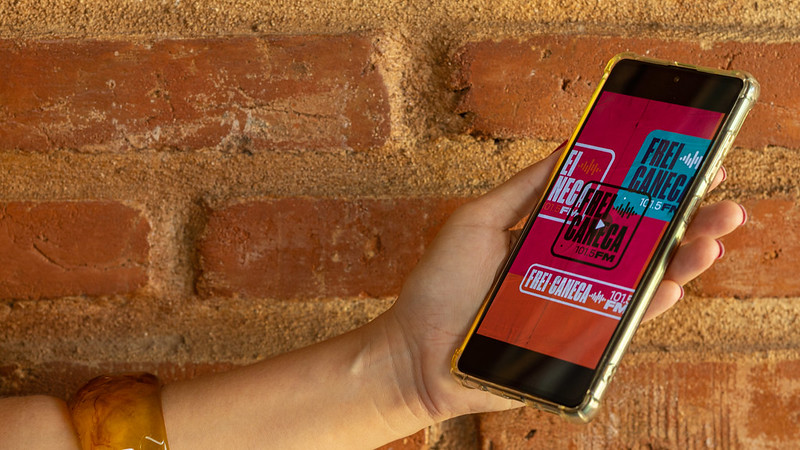 Frei Caneca FM. Foto: Rafa Medeiros.