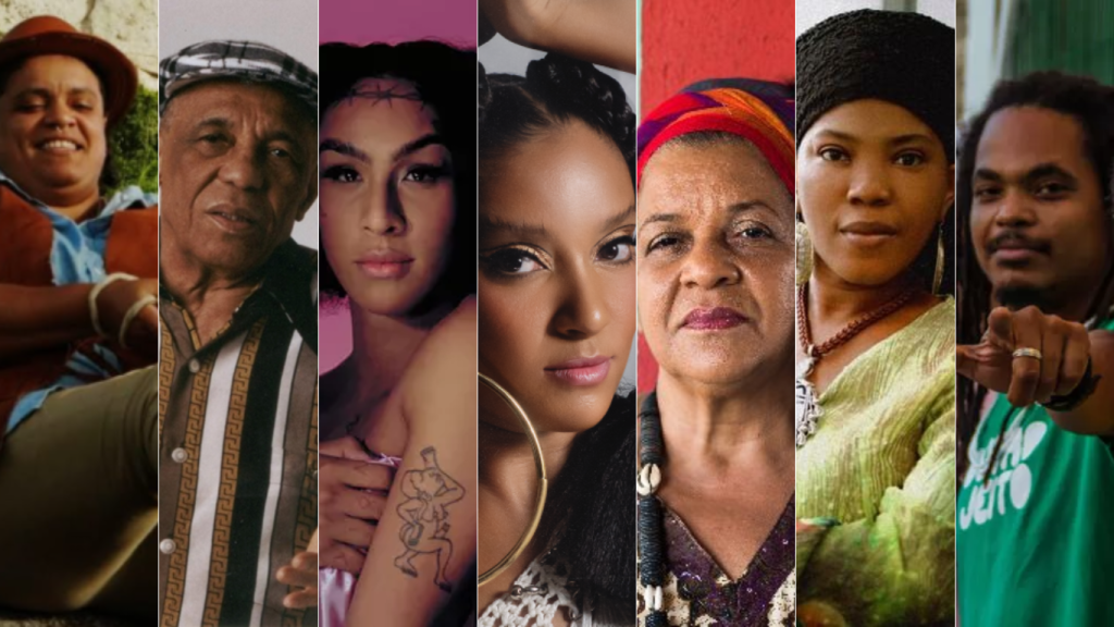 Artistas do Especial Consciência Negra 2025.