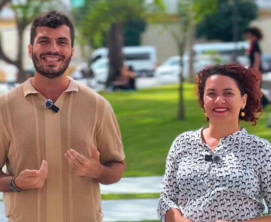Alex Carvalho e Luizy Silva